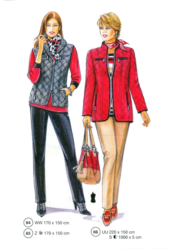 Lutterloh System sewing pattern — custom-fit fashion design 10 from Supplement 291