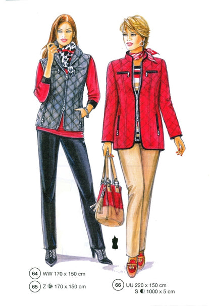 Lutterloh System sewing pattern — custom-fit fashion design 10 from Supplement 291