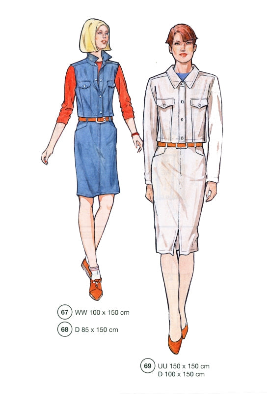 Lutterloh System sewing pattern — custom-fit fashion design 11 from Supplement 291