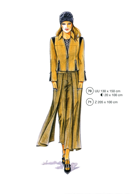 Lutterloh System sewing pattern — custom-fit fashion design 12 from Supplement 291
