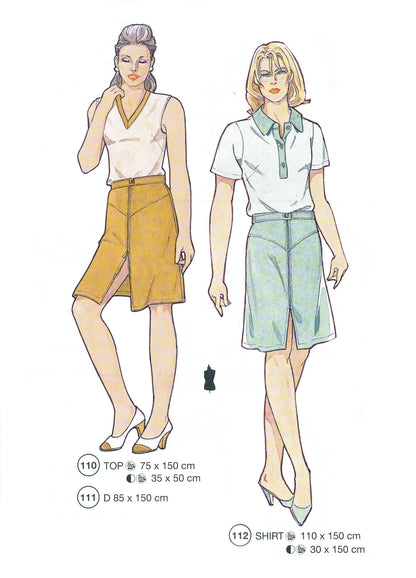 Lutterloh System sewing pattern — custom-fit fashion design 13 from Supplement 293