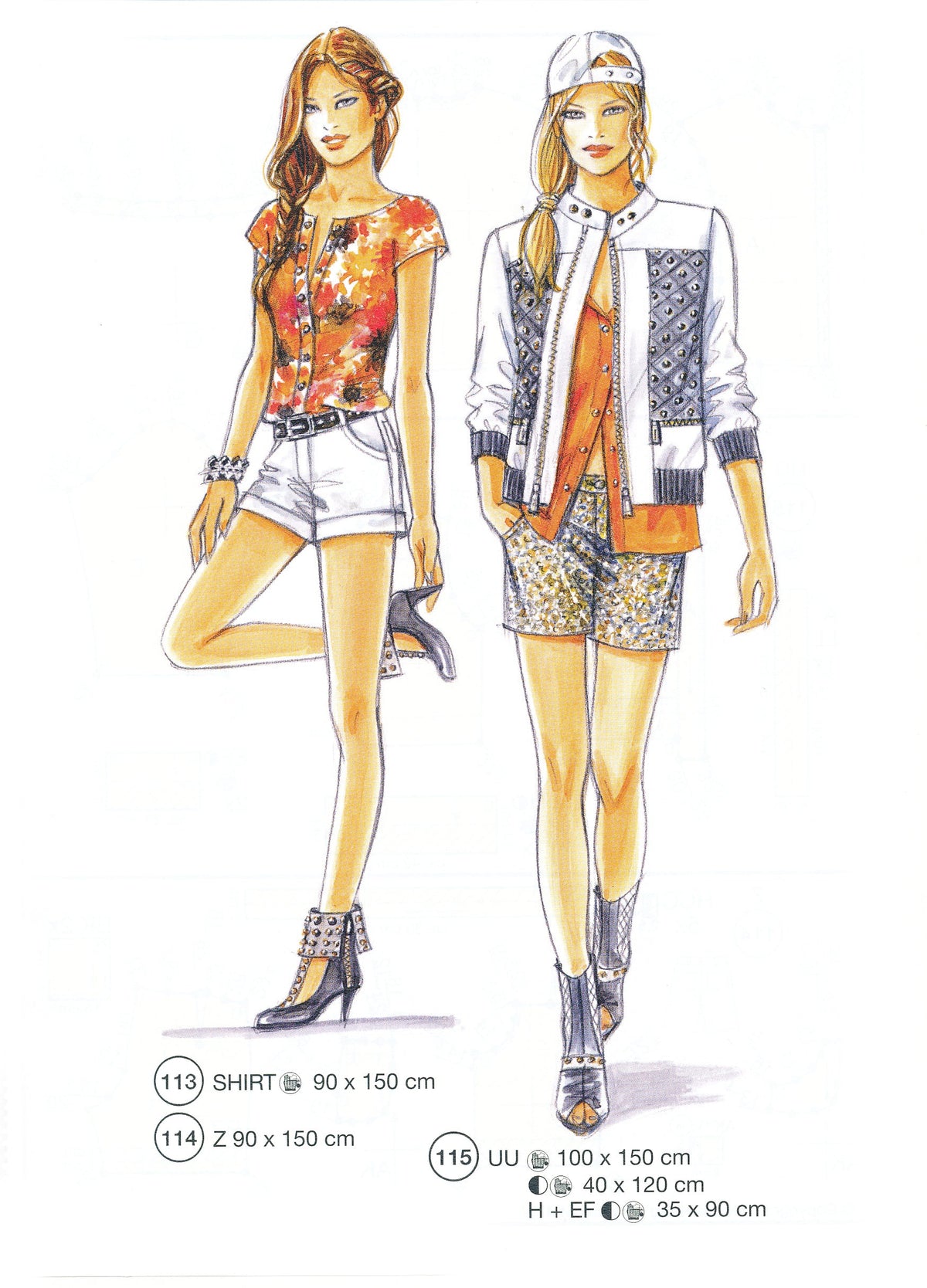 Lutterloh System sewing pattern — custom-fit fashion design 14 from Supplement 293