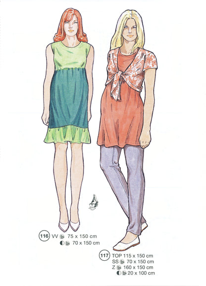 Lutterloh System sewing pattern — custom-fit fashion design 15 from Supplement 293