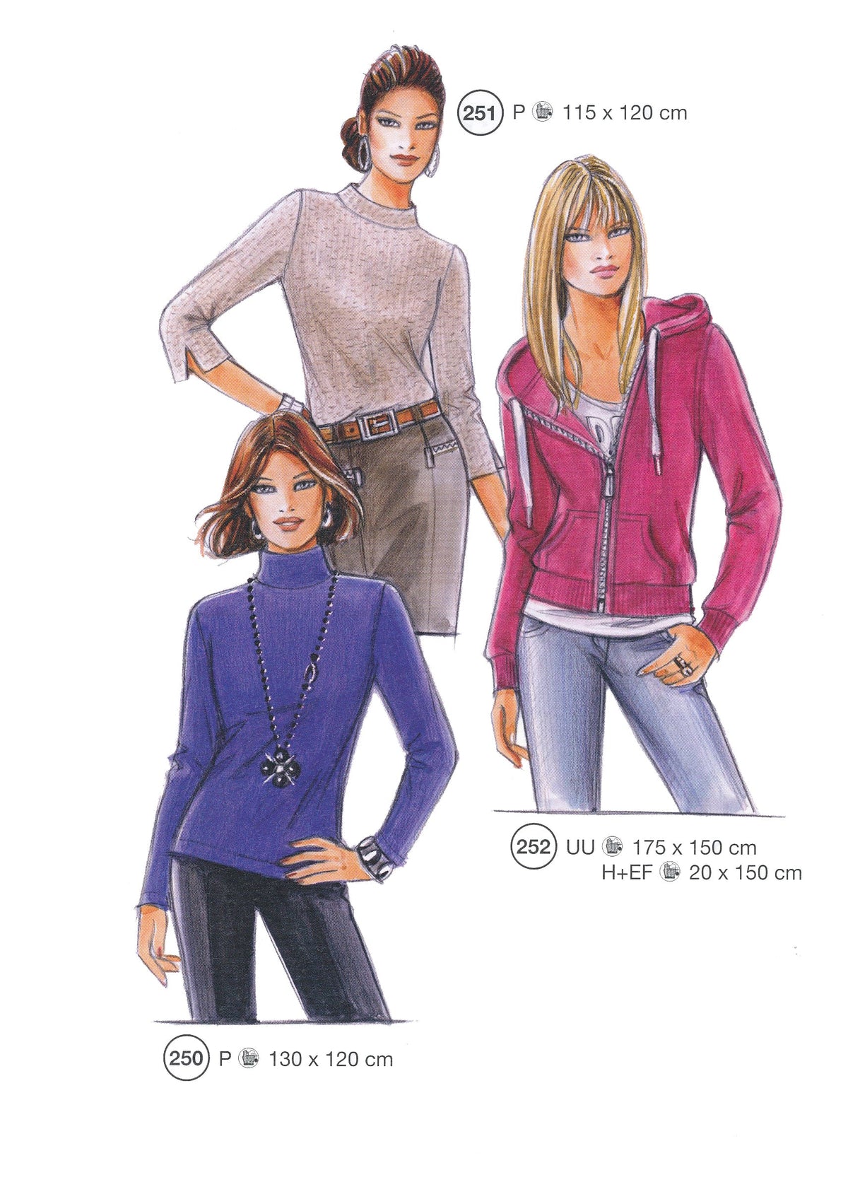 Lutterloh System sewing pattern — custom-fit fashion design 5 from Supplement 295