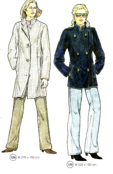 Lutterloh System sewing pattern — custom-fit fashion design 3 from Supplement 259