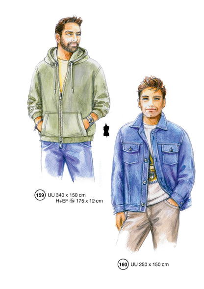 Fashion designs from the Lutterloh System® manual, page 64 of 112