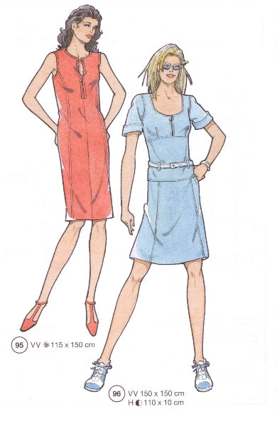 Lutterloh System sewing pattern — custom-fit fashion design 6 from Supplement 256