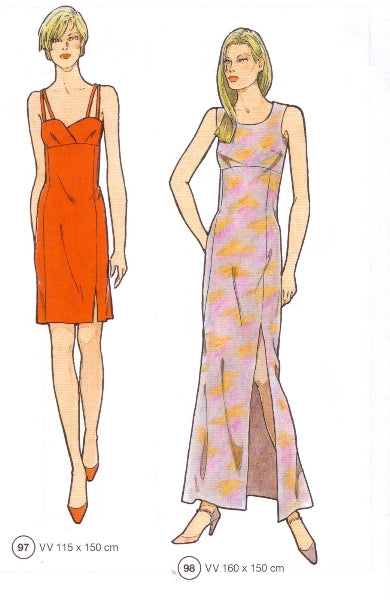Lutterloh System sewing pattern — custom-fit fashion design 7 from Supplement 256