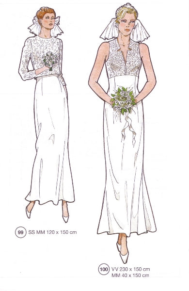 Lutterloh System sewing pattern — custom-fit fashion design 8 from Supplement 256