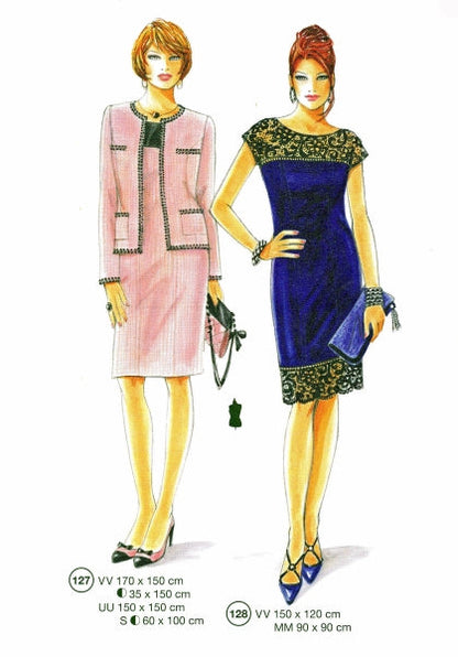 Lutterloh System sewing pattern — custom-fit fashion design 3 from Supplement 288