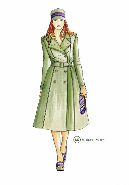 Lutterloh System sewing pattern — custom-fit fashion design 7 from Supplement 288