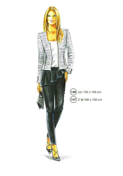 Lutterloh System sewing pattern — custom-fit fashion design 11 from Supplement 288