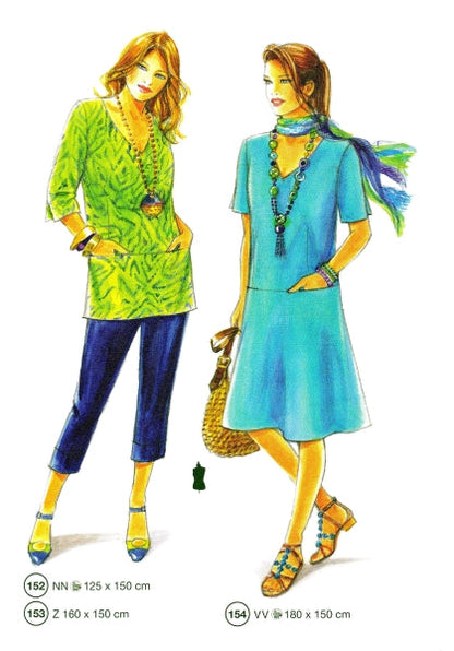 Lutterloh System sewing pattern — custom-fit fashion design 14 from Supplement 288