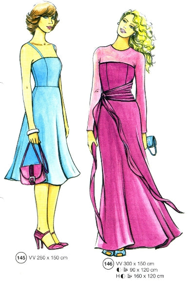 Lutterloh System sewing pattern — custom-fit fashion design 11 from Supplement 259