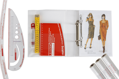 Lutterloh System® - incl. Designer & Tailor Curve and 3 Rolls of Paper