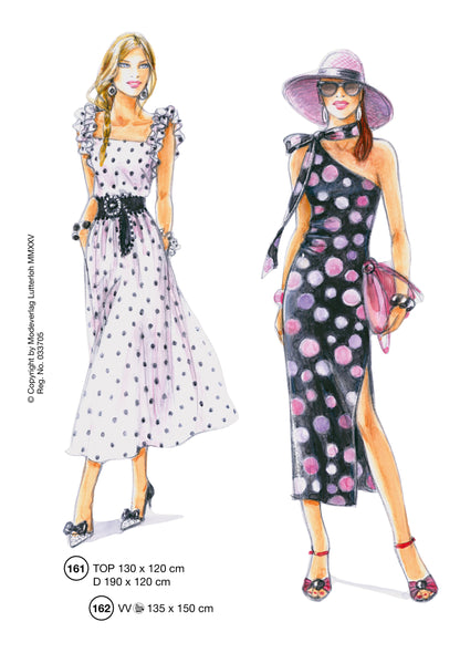 Fashion designs from the Lutterloh System® manual, page 65 of 112