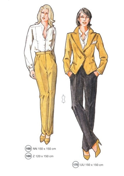 Lutterloh System sewing pattern — custom-fit fashion design 5 from Supplement 286