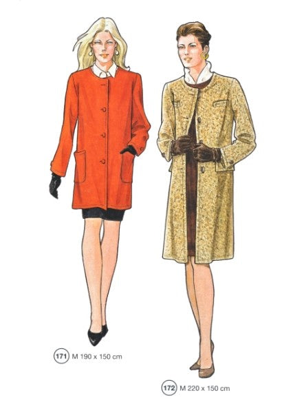 Lutterloh System sewing pattern — custom-fit fashion design 6 from Supplement 286