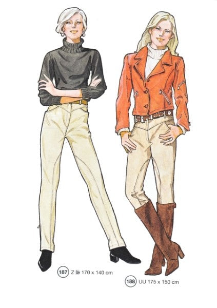 Lutterloh System sewing pattern — custom-fit fashion design 11 from Supplement 286